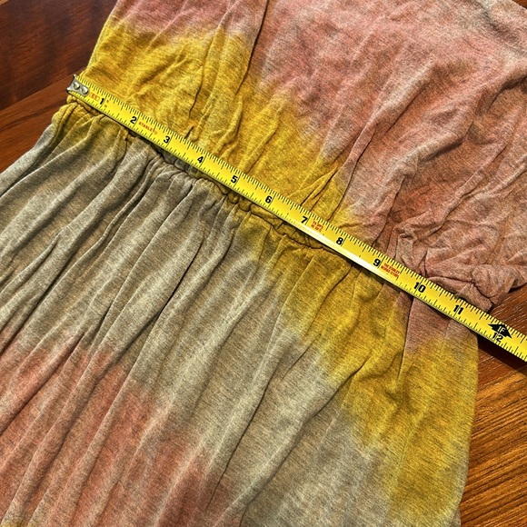 Lily Rose maxi tie dye dress - spaghetti straps - sleeveless - beach - size M - Picture 8 of 12